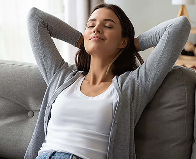 woman relaxing
