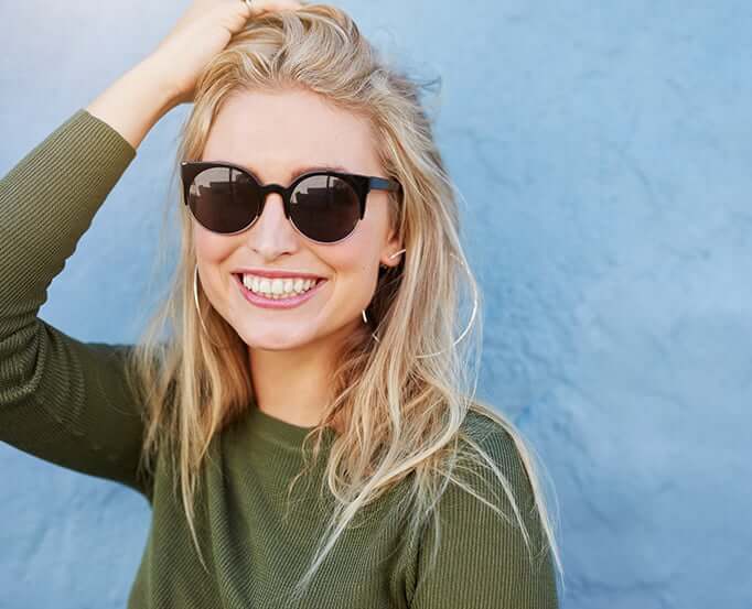 smiling woman