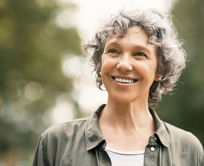 smiling woman