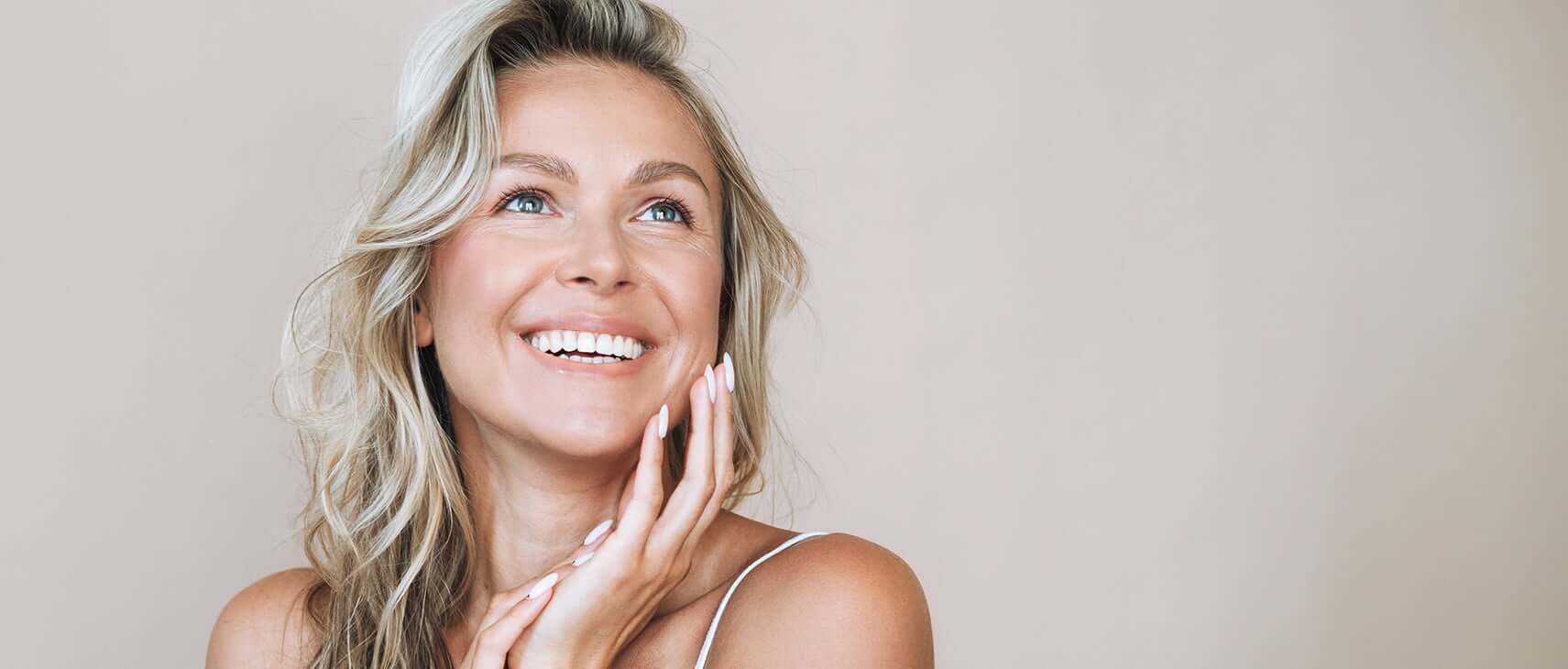 woman with a beautiful smile