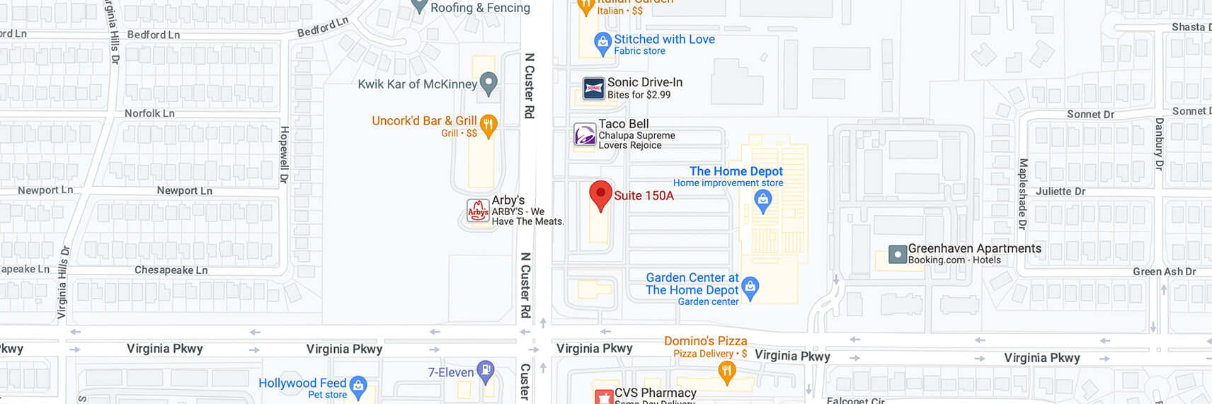map of our location