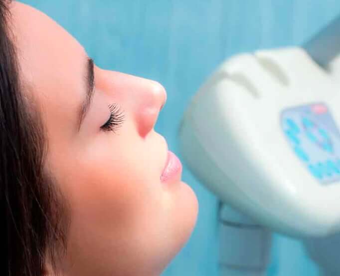 relaxing dental patient